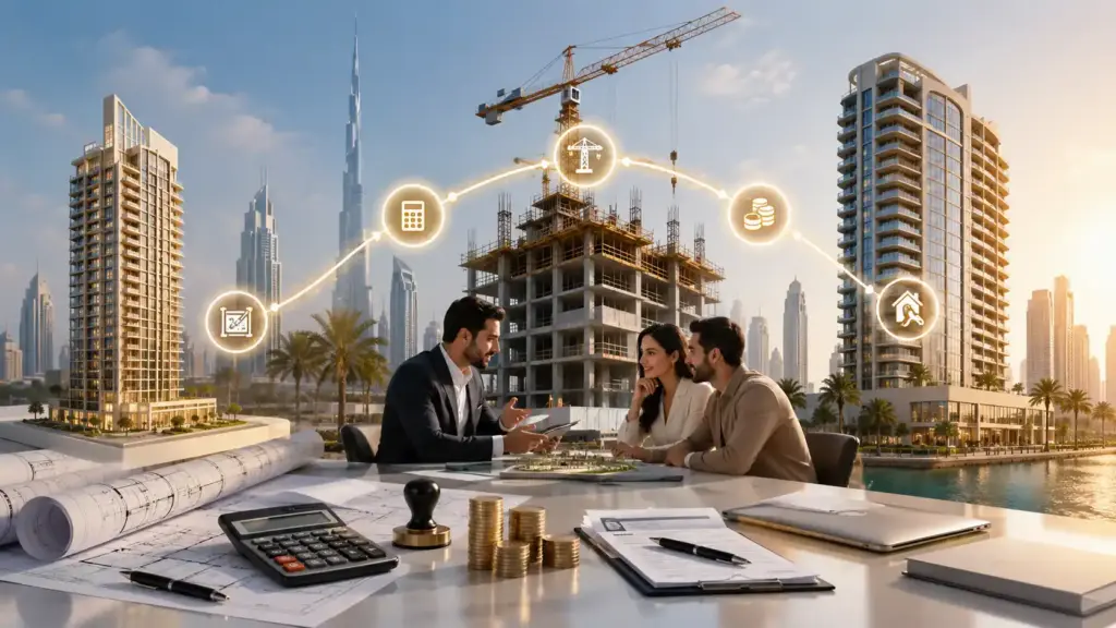 How to Get Off-Plan Mortgage Financing in the UAE Through Every Stage