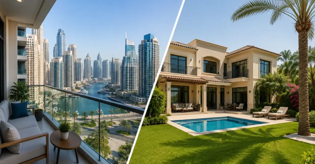 Apartment vs Villa Rental in Dubai Which is Better